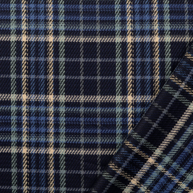 Popeline de Viscose tissu Bleu bébé fil teint 