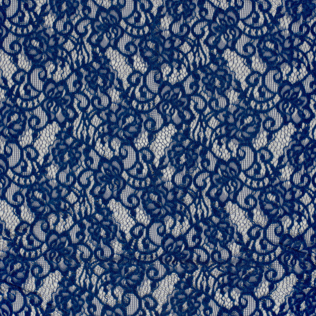 Chenille tissu Indigo 