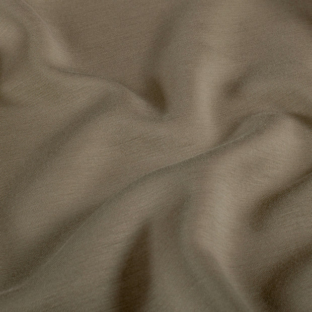 Interlock fabric Unicolour Taupe Grey
