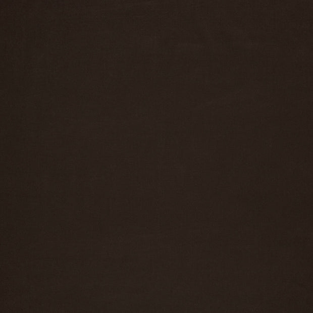 Cretonne Premium tissu Marron Foncé mat 