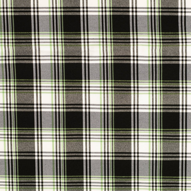 Bengaline tissu Carreaux Pomme verte