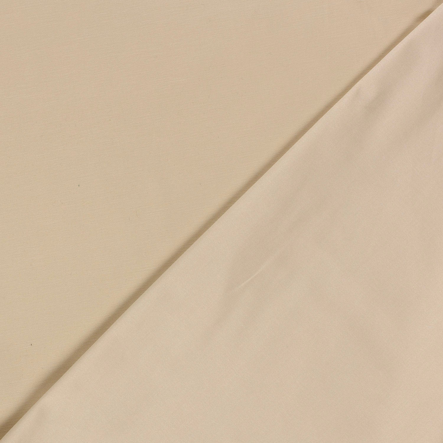 Cotton Satin fabric Unicolour Beige | Wholesale fabrics