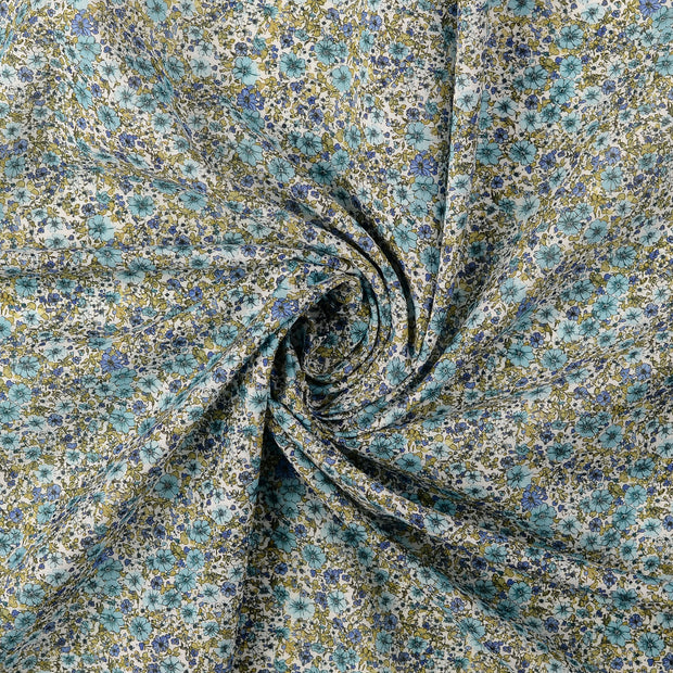 Voile fabric Light Blue 