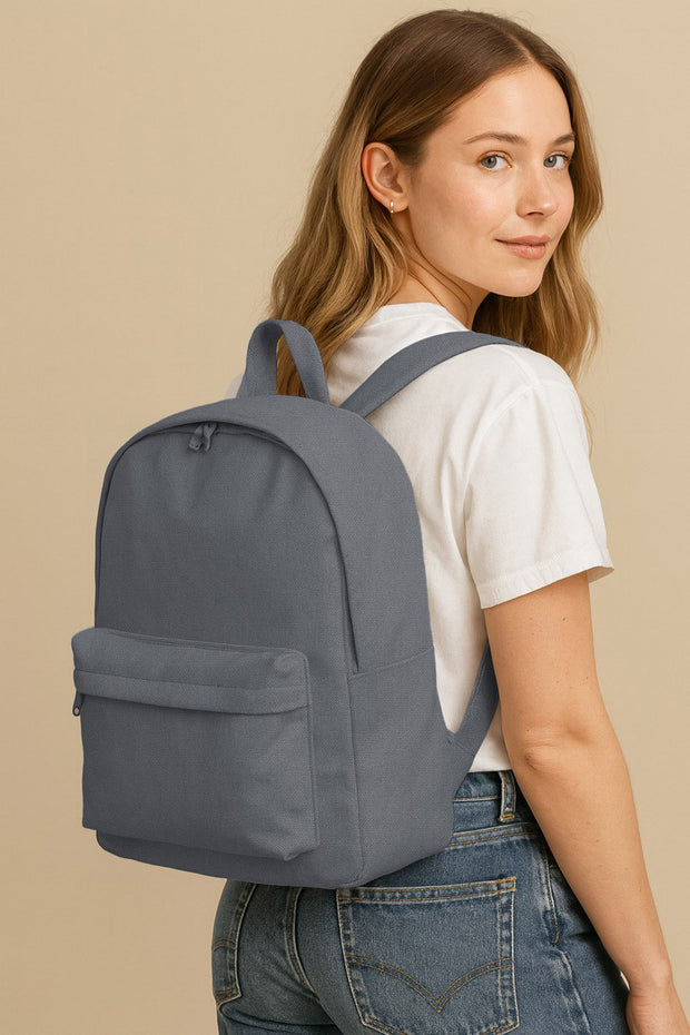 Canvas fabric Unicolour Grey
