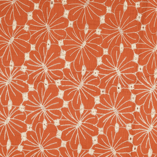Muslin fabric Flowers 