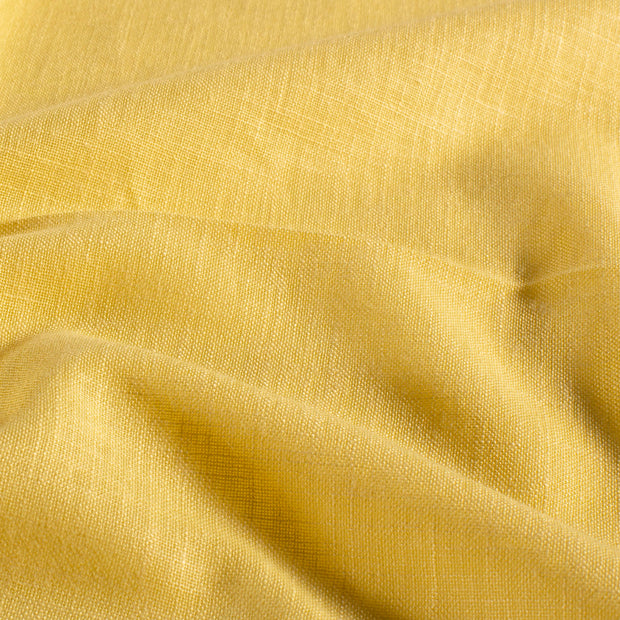 Woven Polyester fabric Unicolour Light Yellow