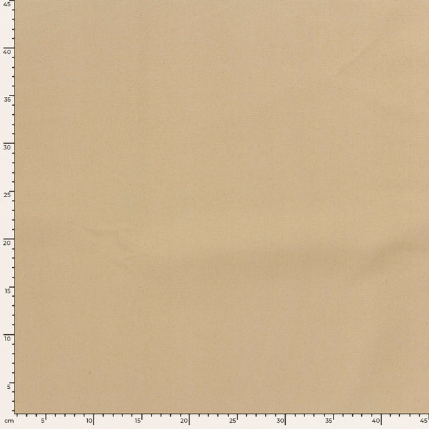 Canvas stof Effen Beige