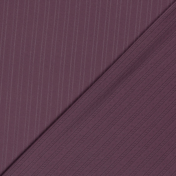 Pointelle tissu Unicolore 
