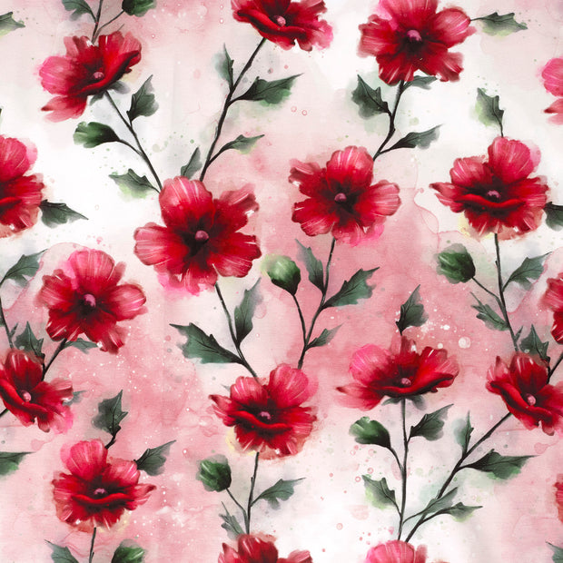 Jersey fabric Light Pink soft 