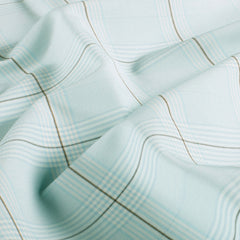 Bengaline imprimé Abstrait Bleu clair