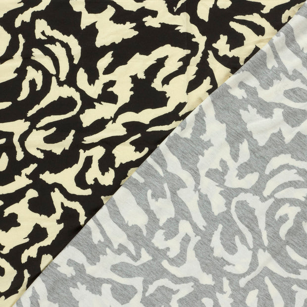 Viscose Vortex Jersey stof Abstract digitaal bedrukt 
