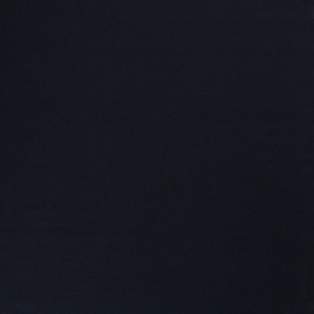 Woven Viscose Linen fabric Navy matte 