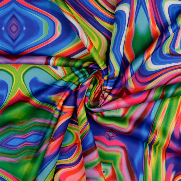 Polyester Jersey fabrik Mehrfarbig digital bedruckt 