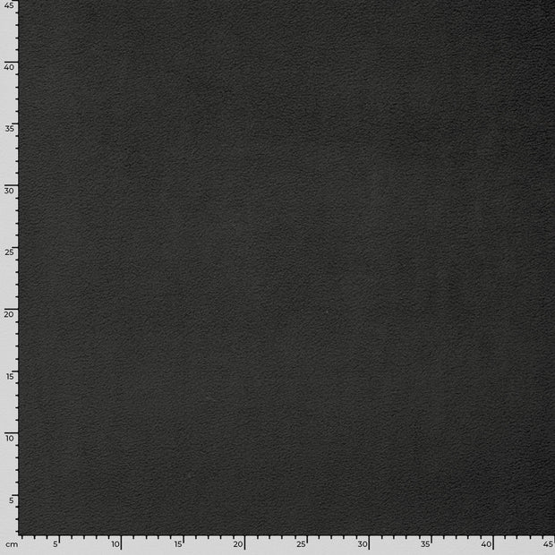 Polar Fleece fabrik Uni Dunkelgrau