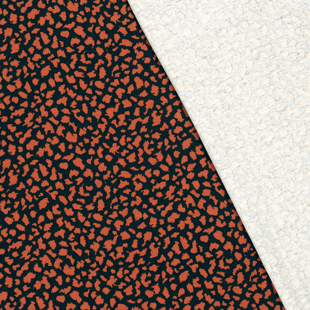 Viscose Nylon Jersey stof Luipaarden 