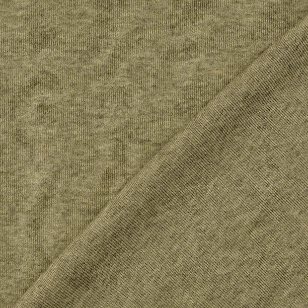 Heavy Knit fabrik Tannengrün 
