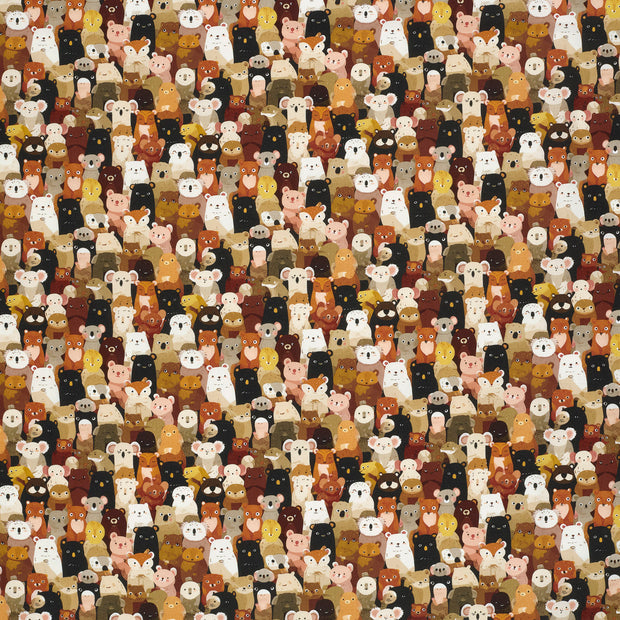 Cotton Poplin fabric Off White 