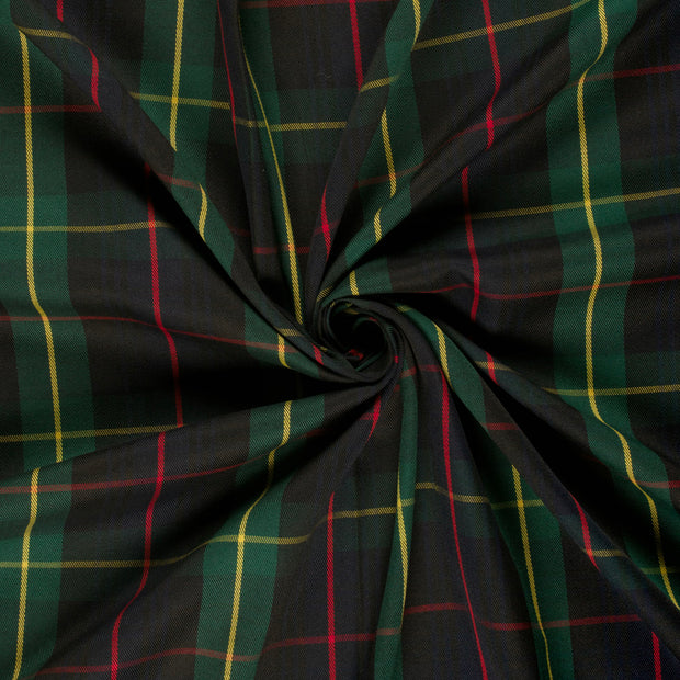 Gabardine fabric Dark Green 