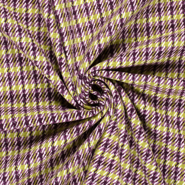 Jacquard fabrik Magenta 