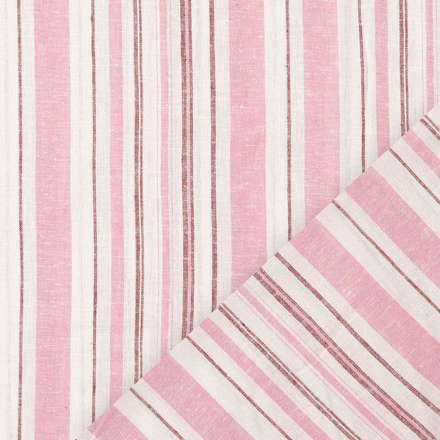 Lino tela Rosa claro 