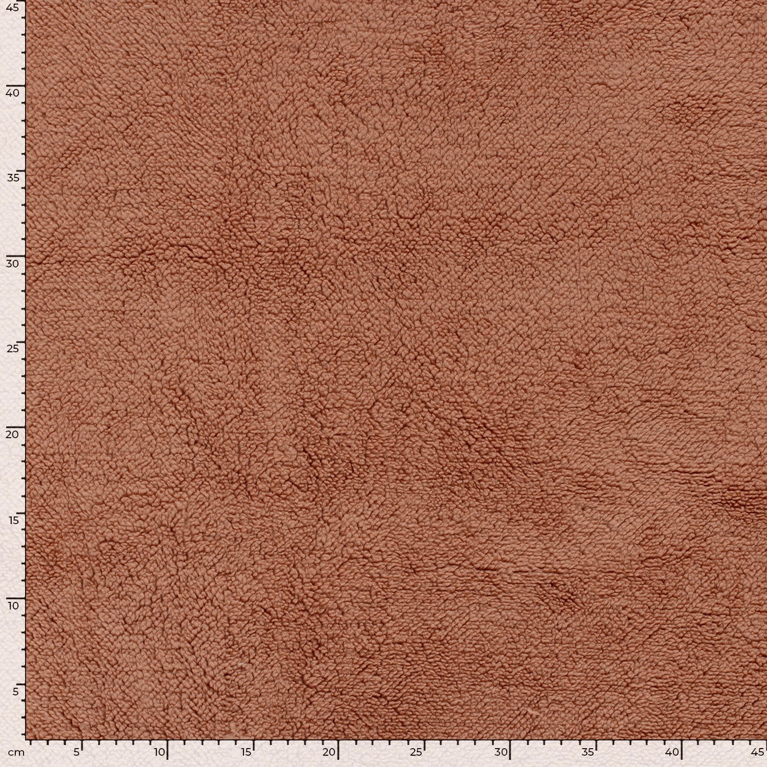 Sherpa Fleece fabric Unicolour Nutmeg | Wholesale fabrics