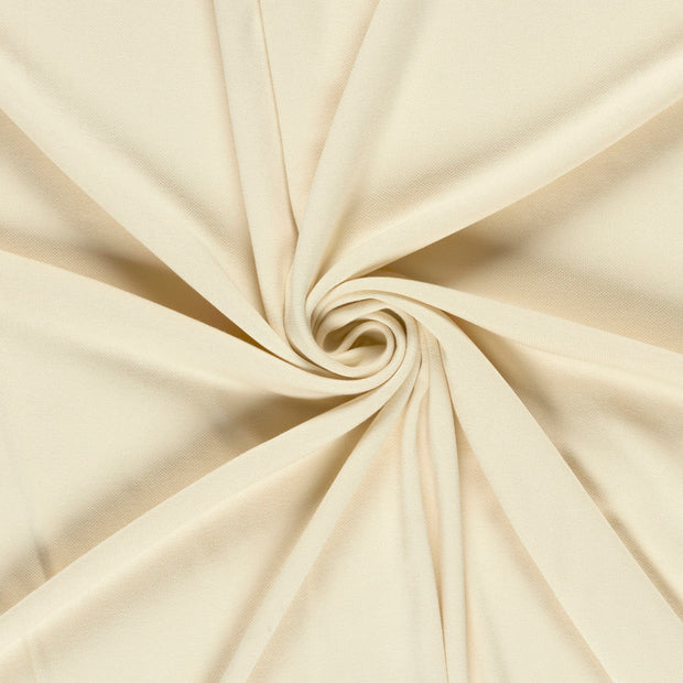 Rib Jersey fabric Off White 