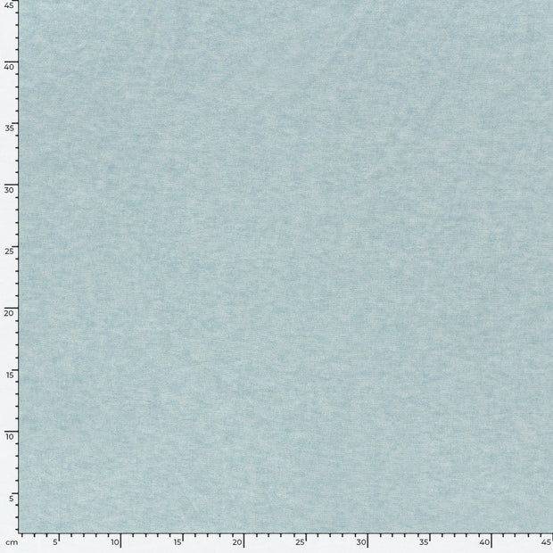 Heavy Knit fabrik Melange Babyblau