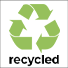 Recycled logo