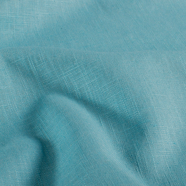 Linen fabric Unicolour Baby Blue