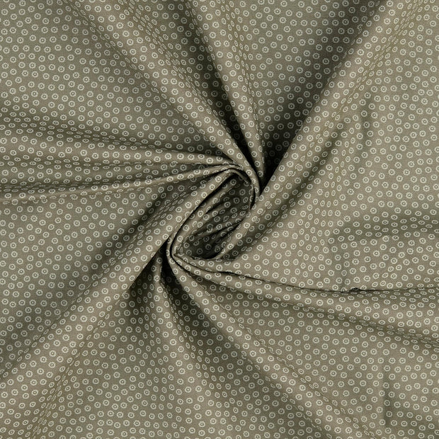  fabric Grey printed 
