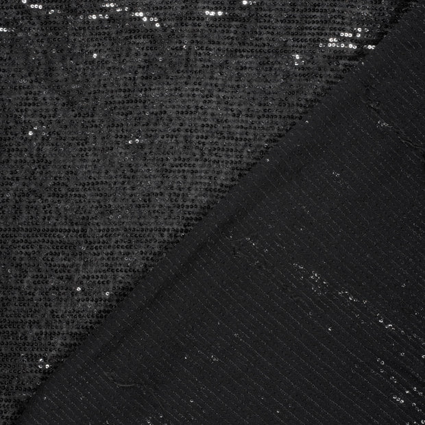 Mesh fabric Unicolour Sequins 