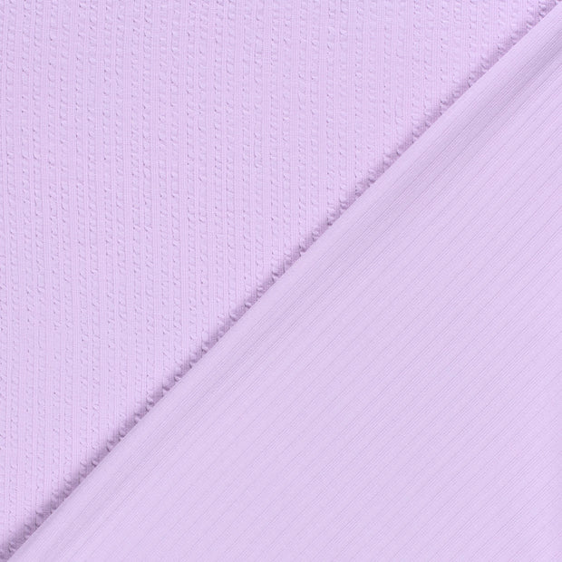 Rib Jacquard tela Unicolor 