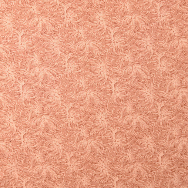 Cotton Poplin fabric Camouflage Old Pink