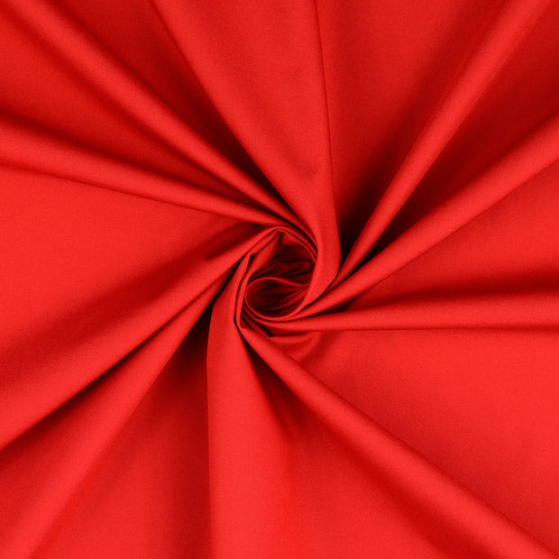 Cotton Poplin fabric Red 