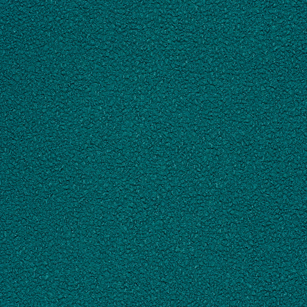 Bouclé tissu Bleu Canard mat 
