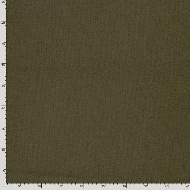 Poly Viscose Jersey fabrik Uni Taupe Grau