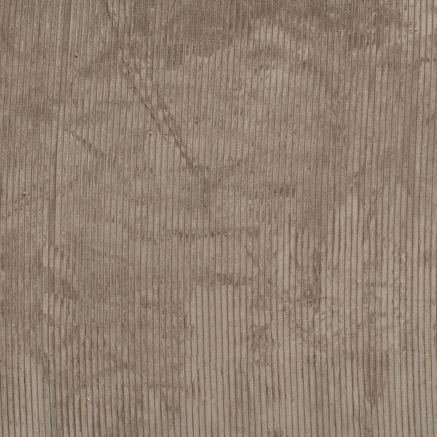 Velours Côtelé 4.5w tissu Gris taupe mat 