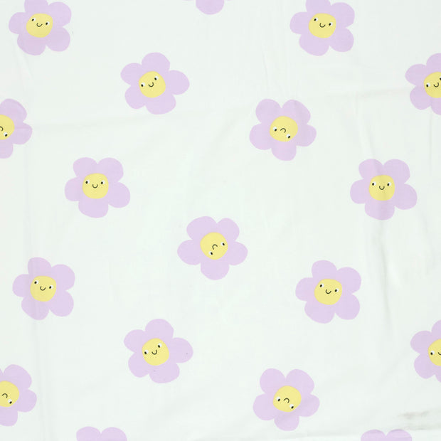 Jersey fabric Off White soft 