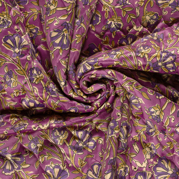Velvet fabric printed 