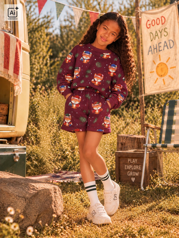 Jogging fabric Bordeaux soft 