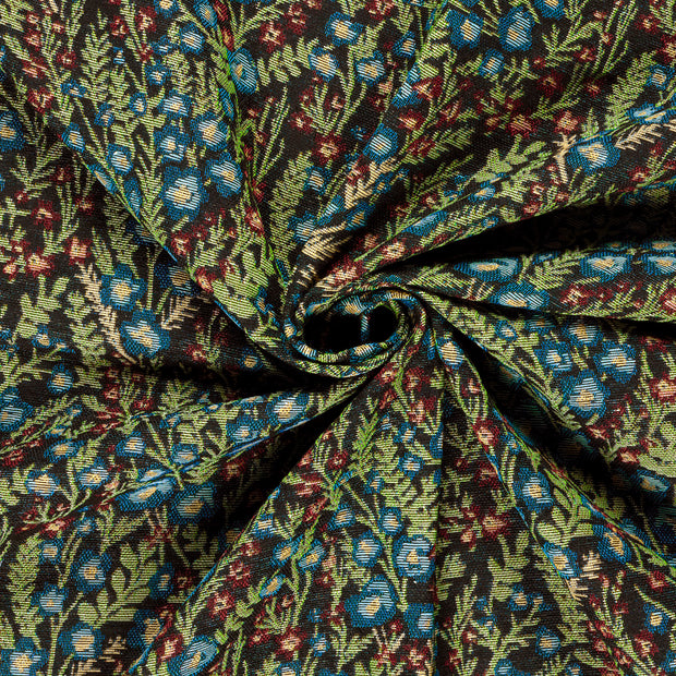Jacquard fabric Black jacquard 