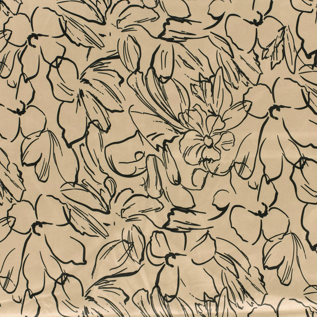 Suede Wildleer stof Beige 