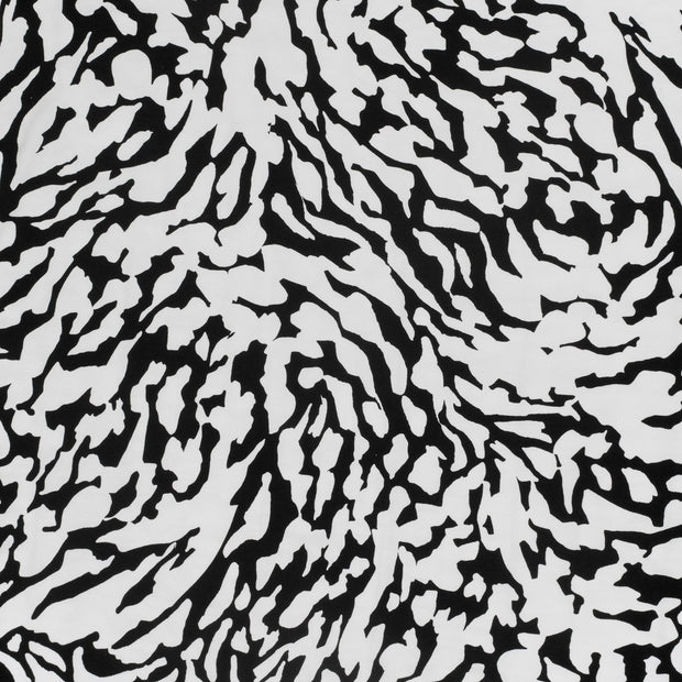 Viscose Vortex Jersey tissu Noir mat 