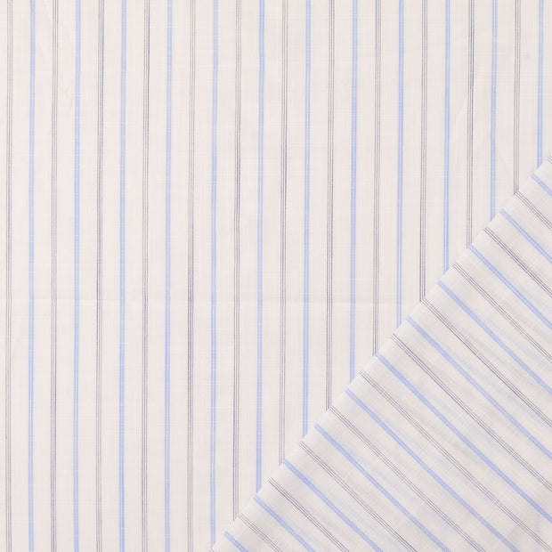 Popeline de Coton tissu Bleu ciel 
