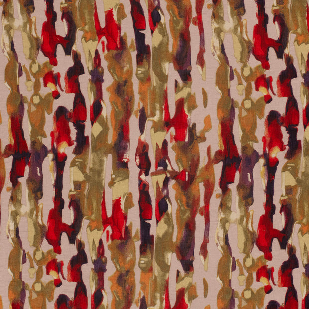 Viscose Nylon Ottoman tela Rosa antiguo 
