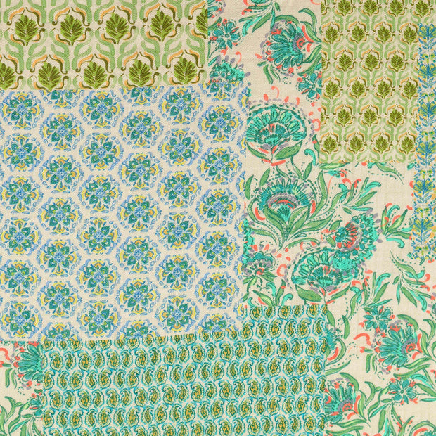  fabric Patchwork Green