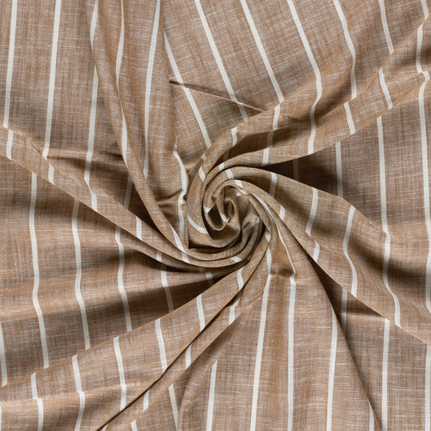  fabric Brown yarn dyed 