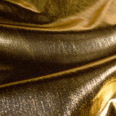 Lamé foiled Unicolour Gold