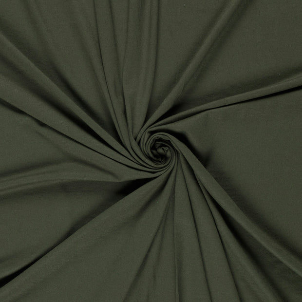 Viscose Jersey fabric Olive Green 