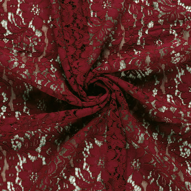 Lace fabric Red 
